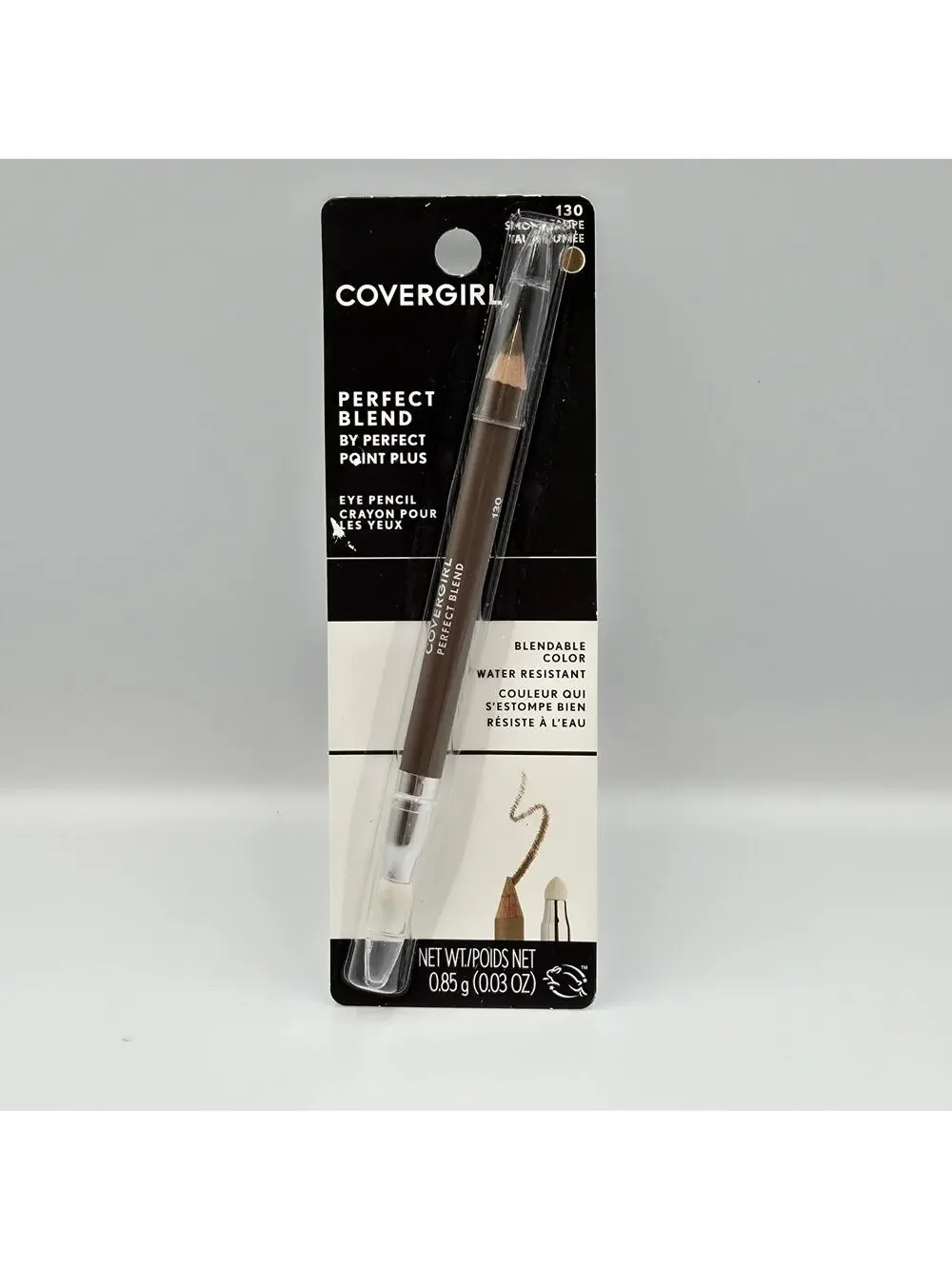 Covergirl Perfect Blend Eyeliner Pencil #130 Smoky Taupe Perfect Point +